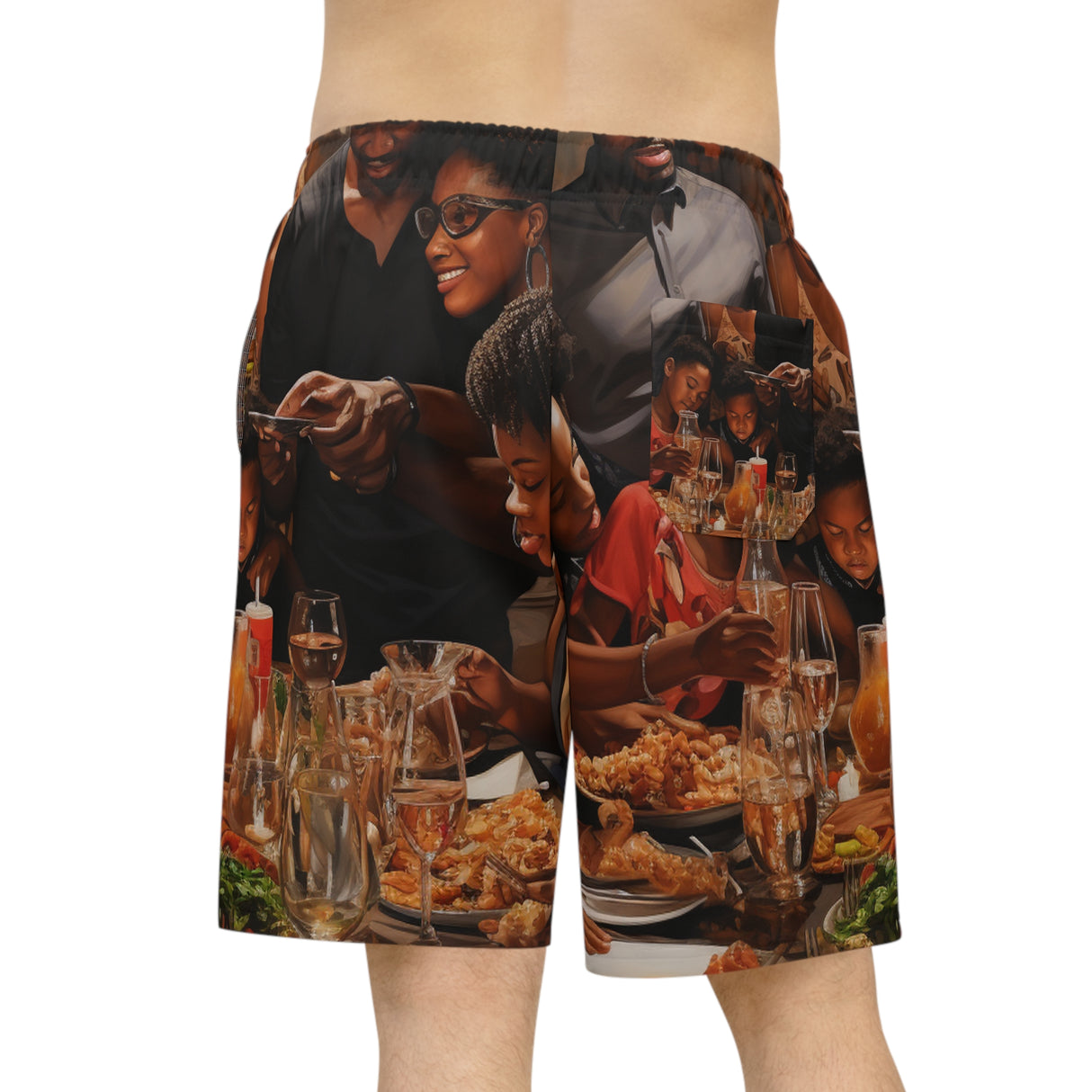 Agostino Carchi - Baroque Artist - AOP Shorts