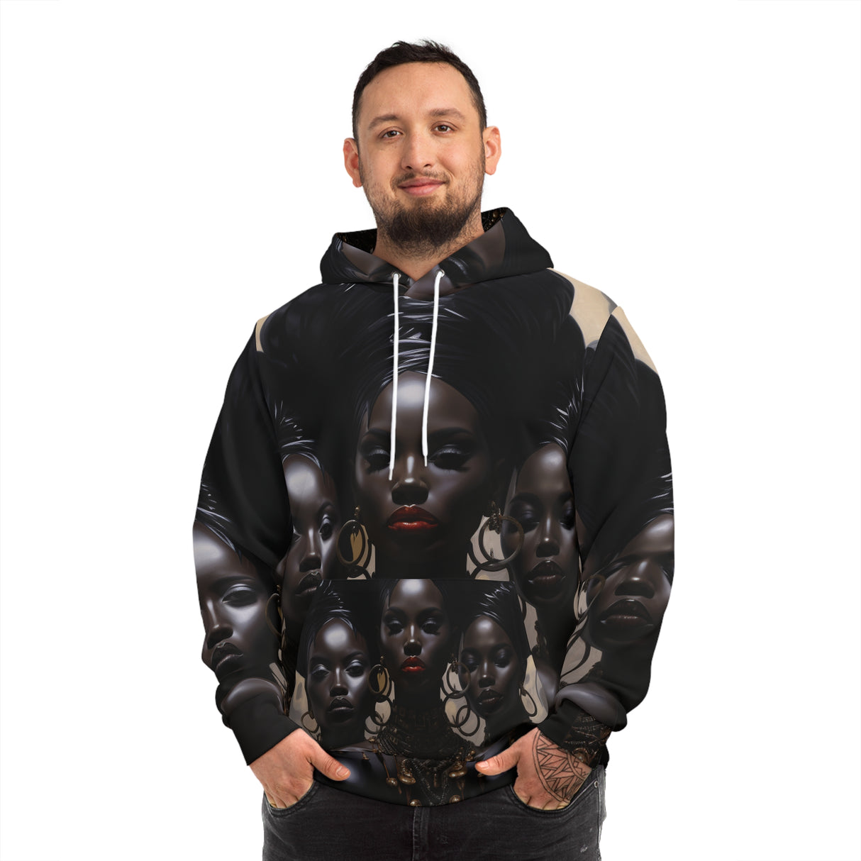 Josephine van Gogh - AOP Hoodie