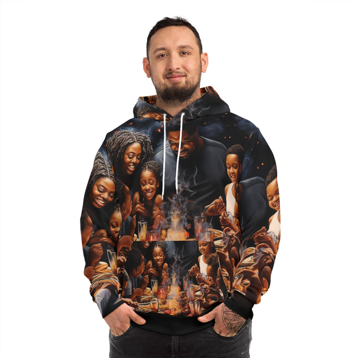 Gabrielle de la Tour - AOP Hoodie
