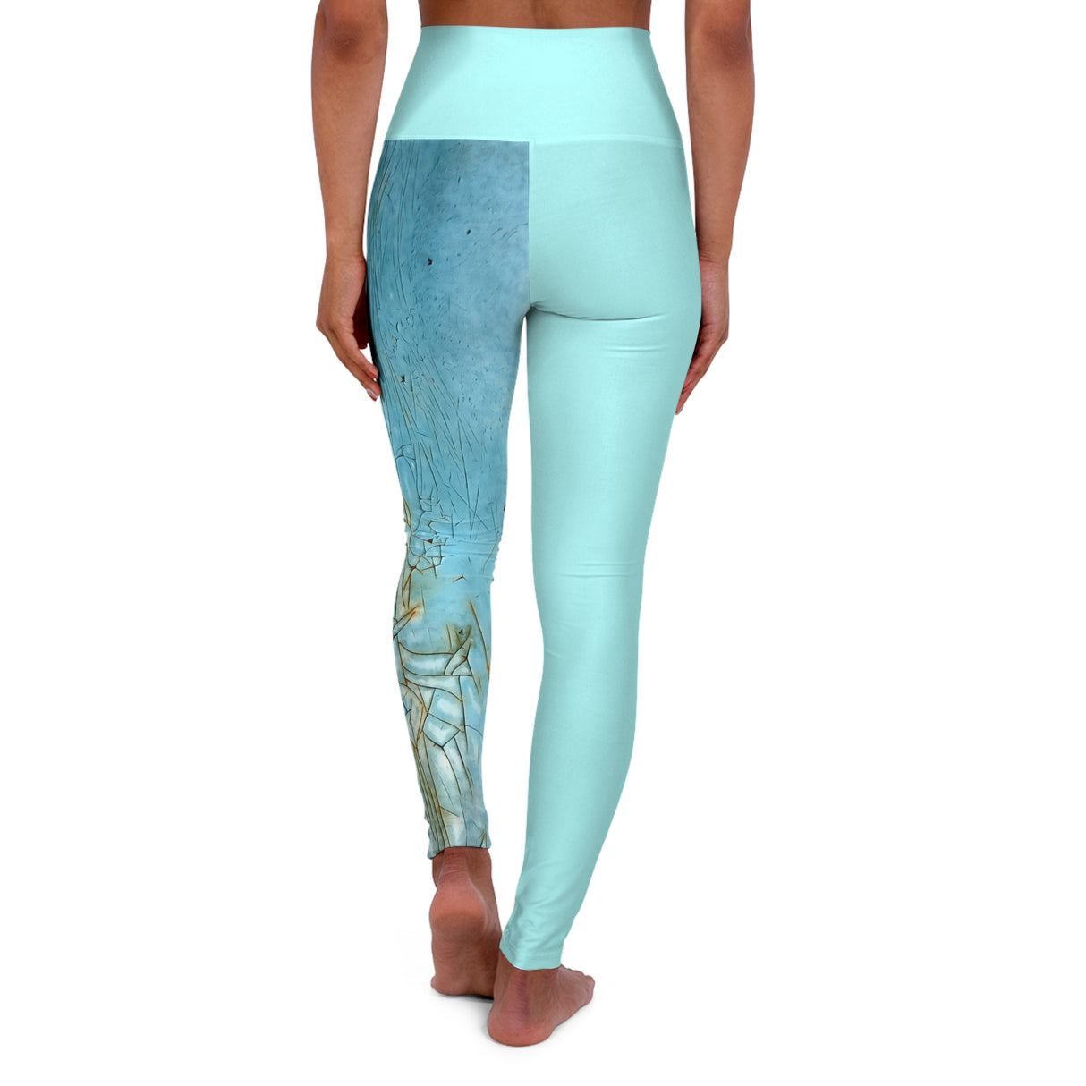 High Waisted Yoga Leggings (AOP)