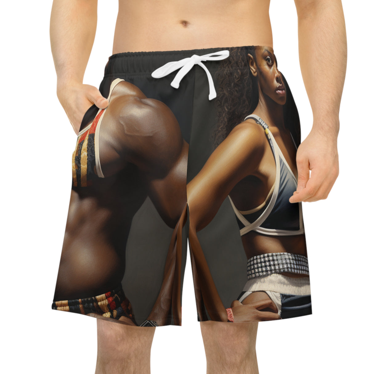 Raphaelle DaVinci - AOP Shorts