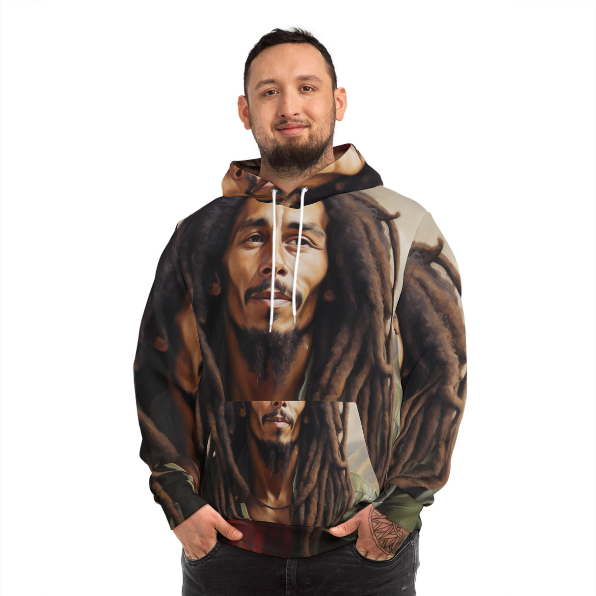 Johnathan de Borough - AOP Hoodie