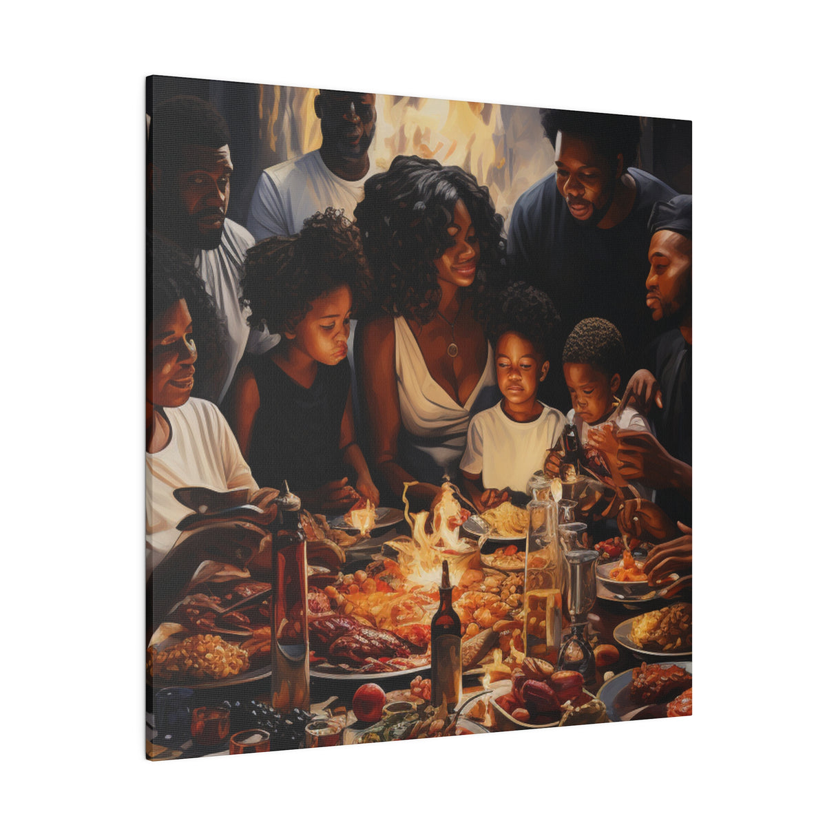 Dame Sarah de la Fontaine - Canvas