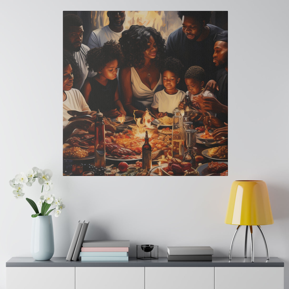 Dame Sarah de la Fontaine - Canvas