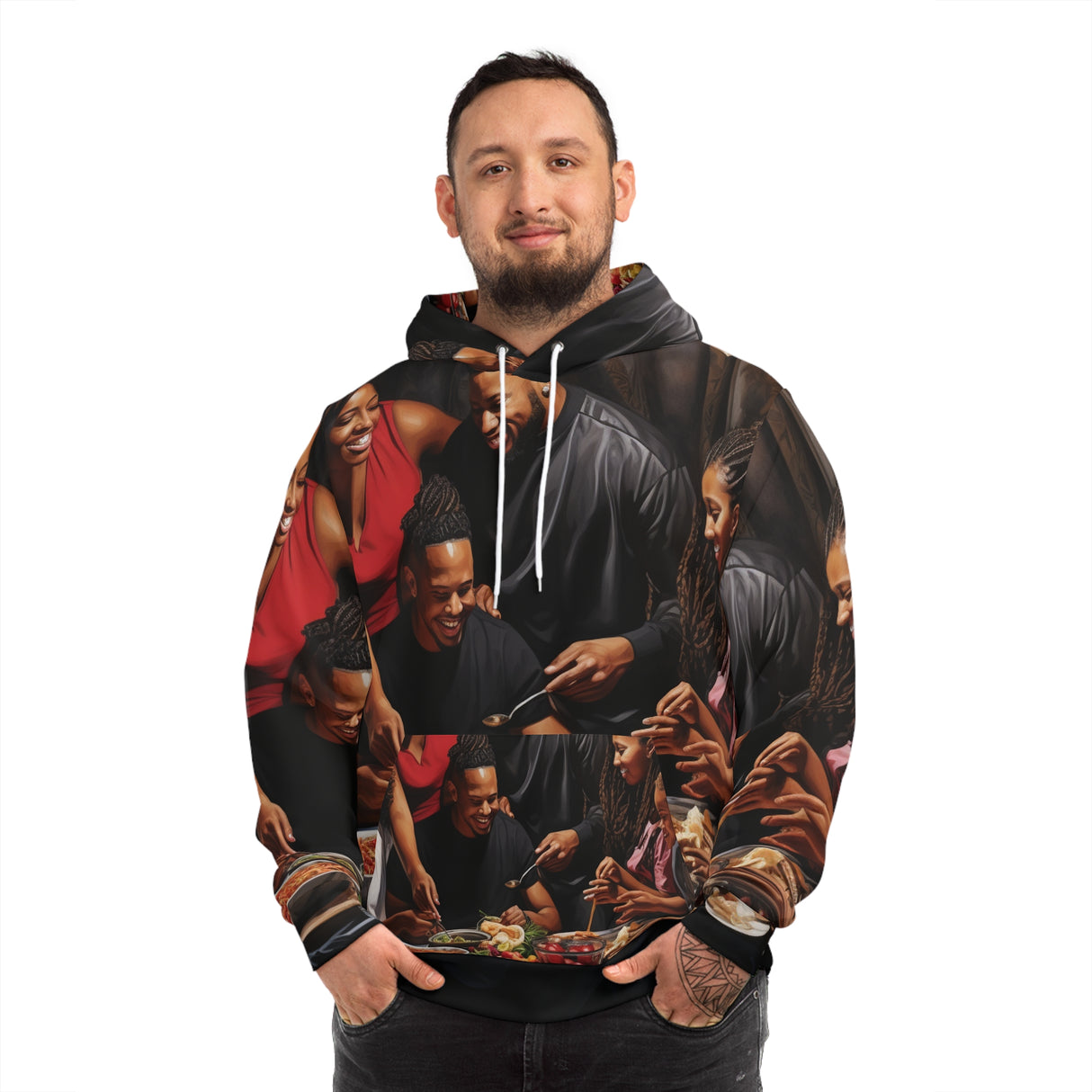 Winston Rembrandt. - AOP Hoodie