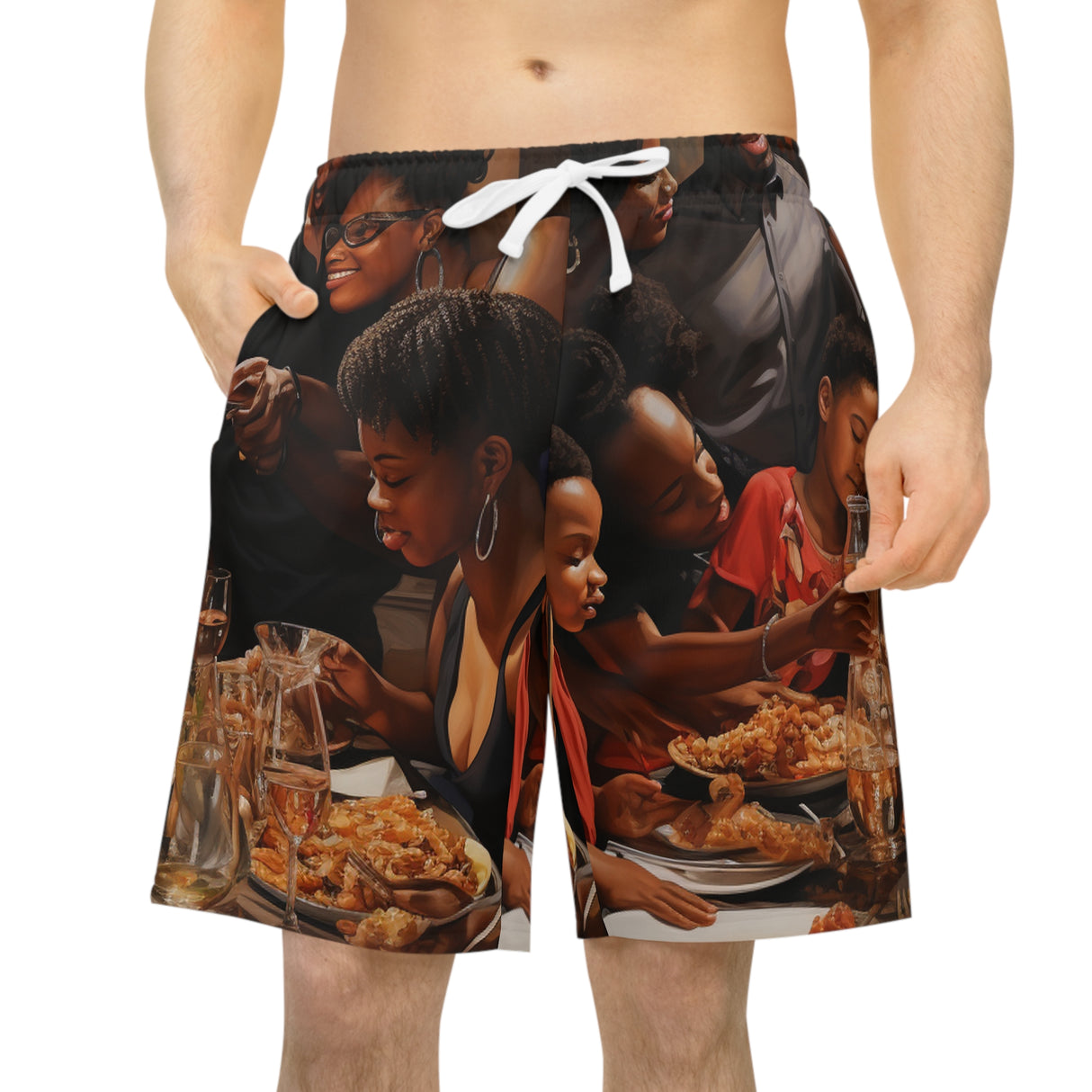 Agostino Carchi - Baroque Artist - AOP Shorts