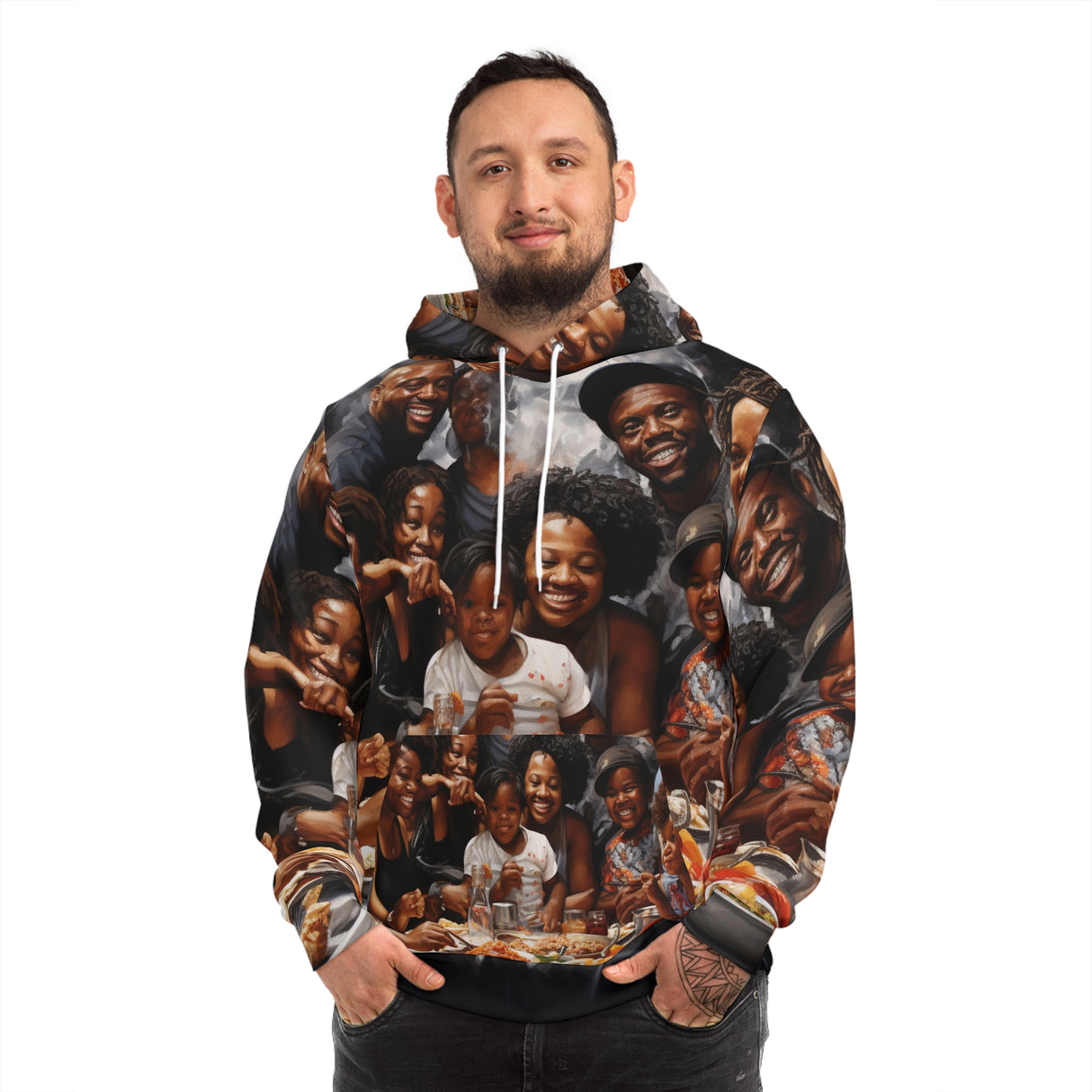 Jacobina Redwood - AOP Hoodie