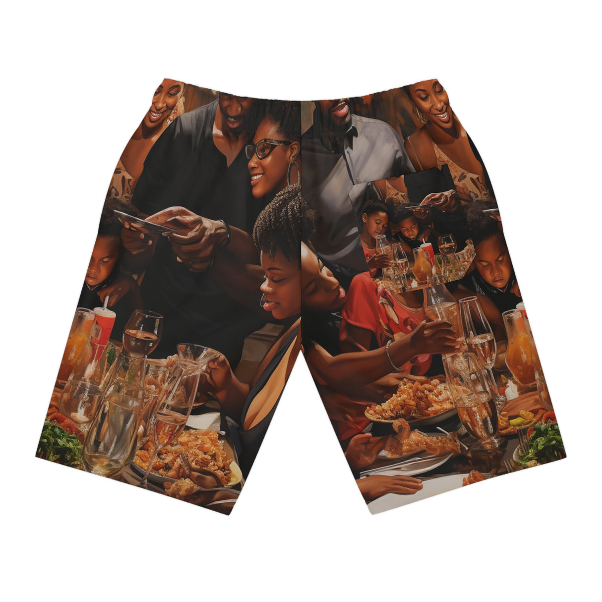 Agostino Carchi - Baroque Artist - AOP Shorts