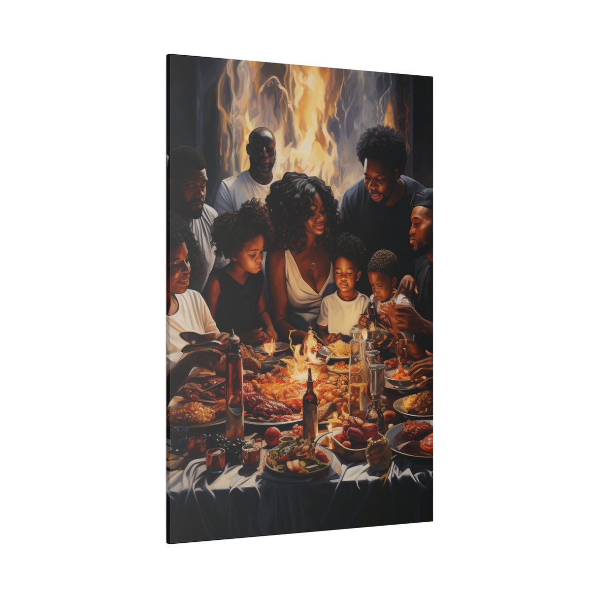 Dame Sarah de la Fontaine - Canvas