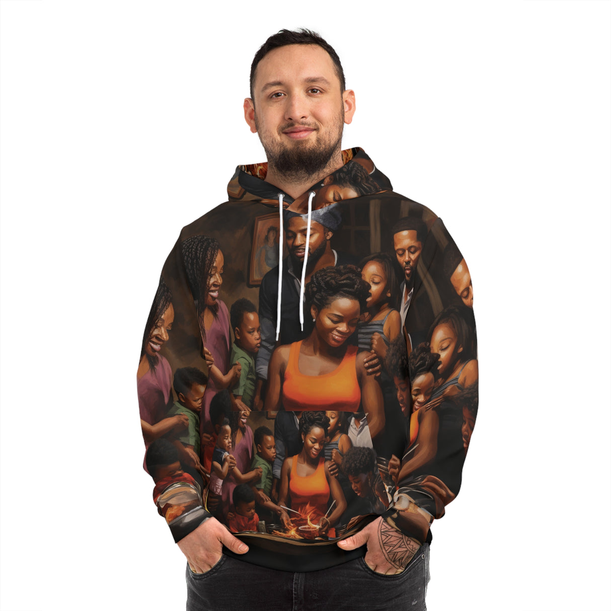 Veronica da Vinci - AOP Hoodie