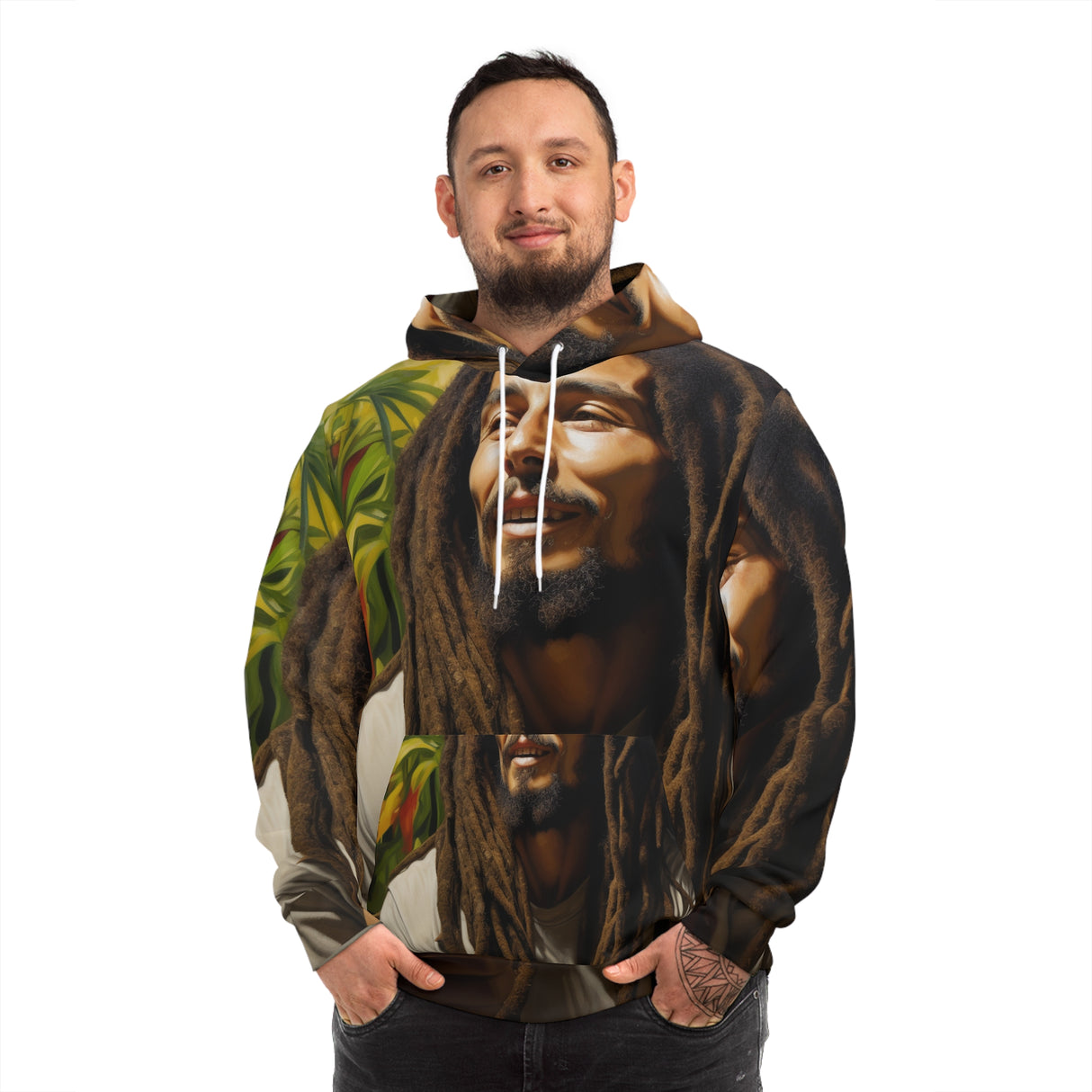 Olivia da Vinci - AOP Hoodie