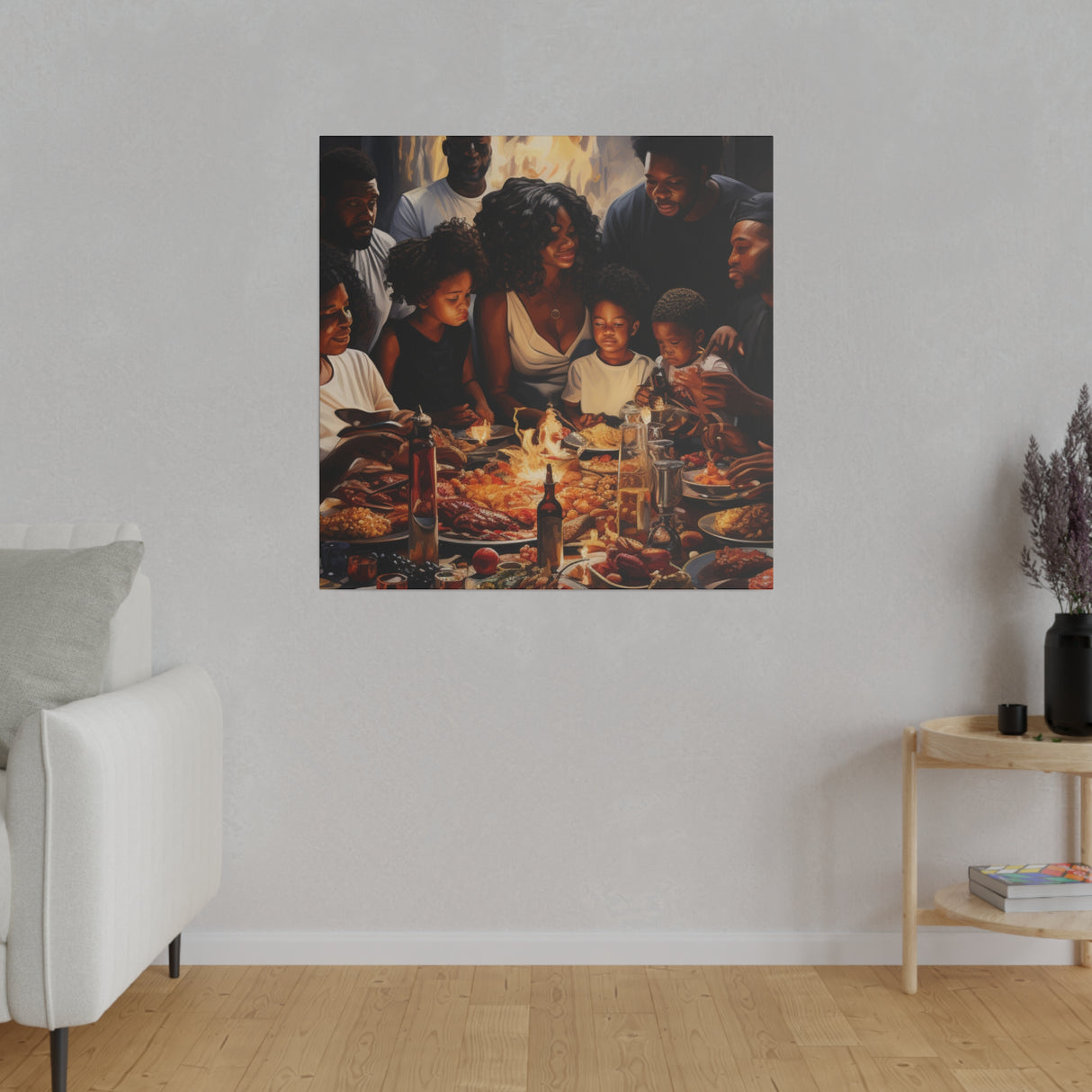 Dame Sarah de la Fontaine - Canvas