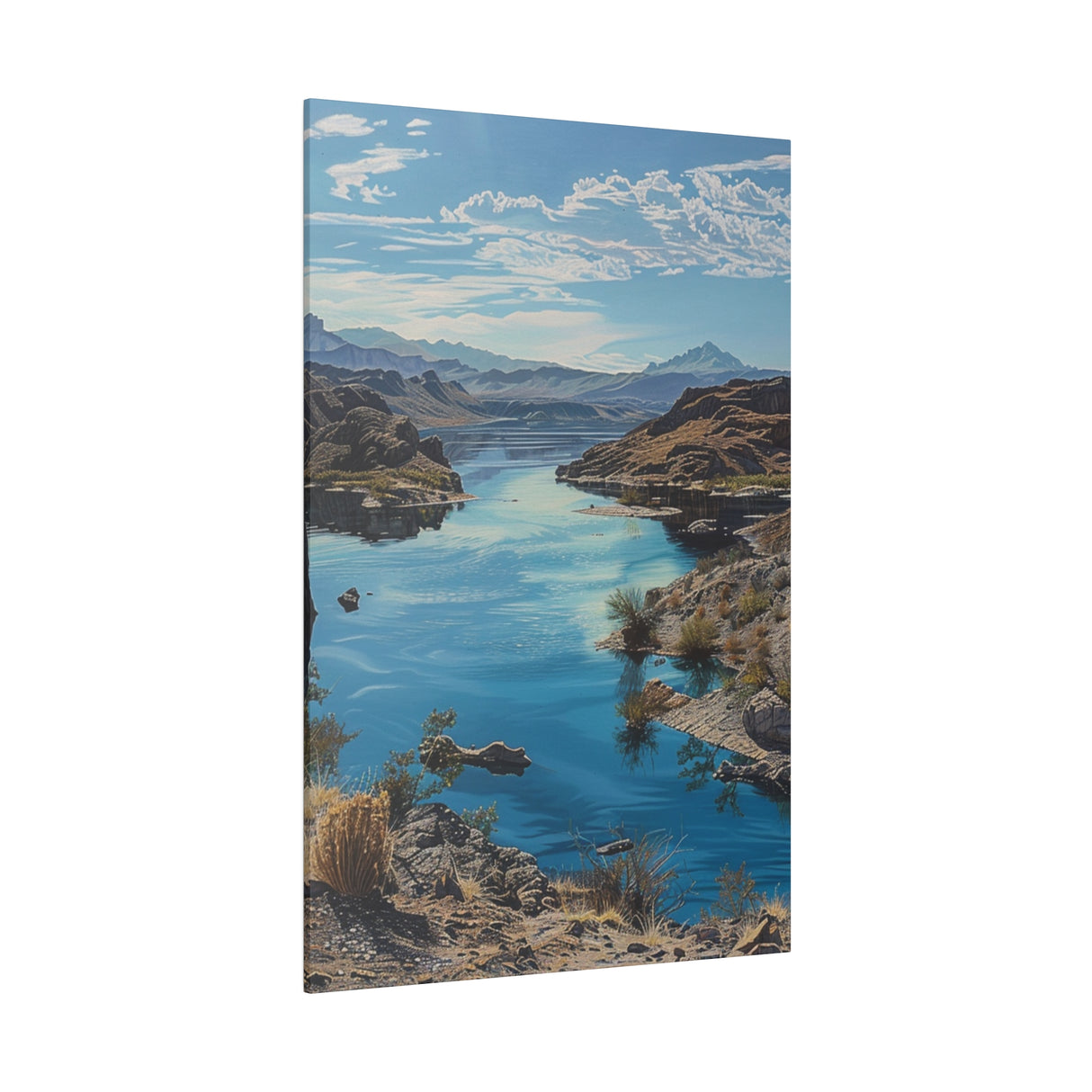 Matte Canvas, Stretched, 0.75", Havasu Bliss