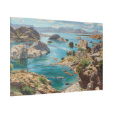 Matte Canvas, Stretched, 0.75", Havasu Canyons