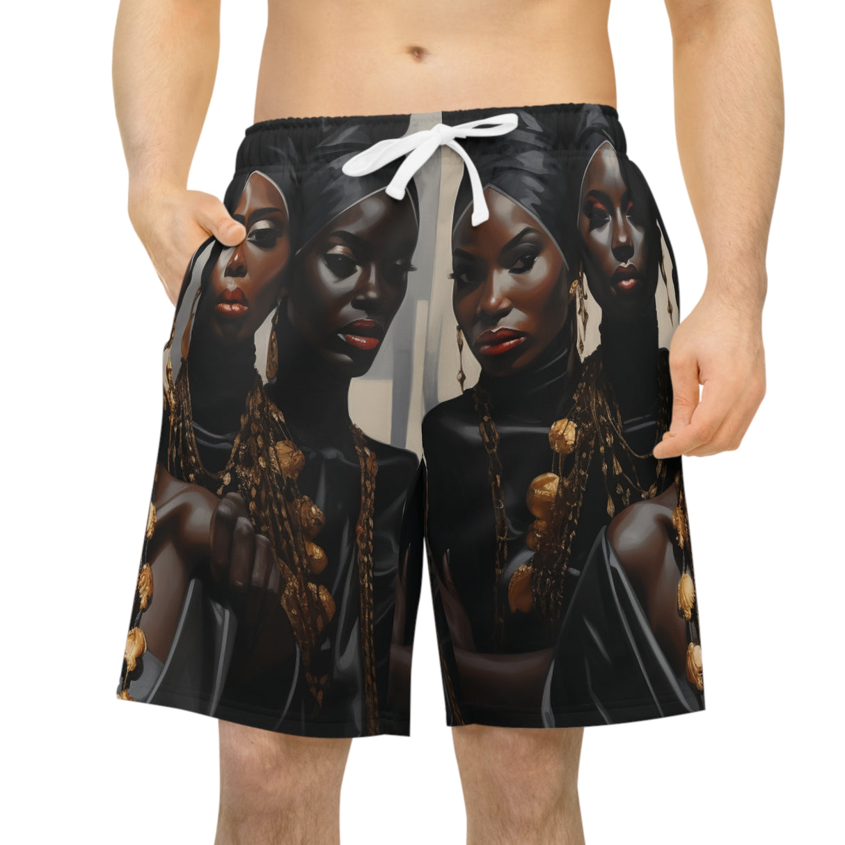 Maximillian Delacroix - AOP Shorts