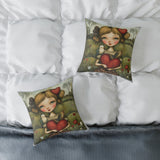 Square Poly Canvas Pillow