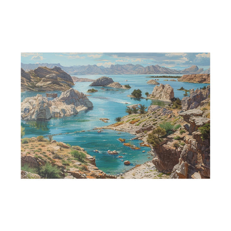 Matte Canvas, Stretched, 0.75", Havasu Canyons