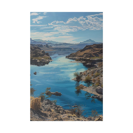 Matte Canvas, Stretched, 0.75", Havasu Bliss