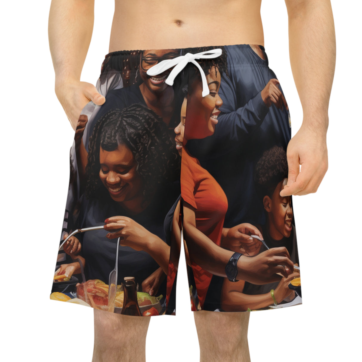 Maggie van der Graff - AOP Shorts