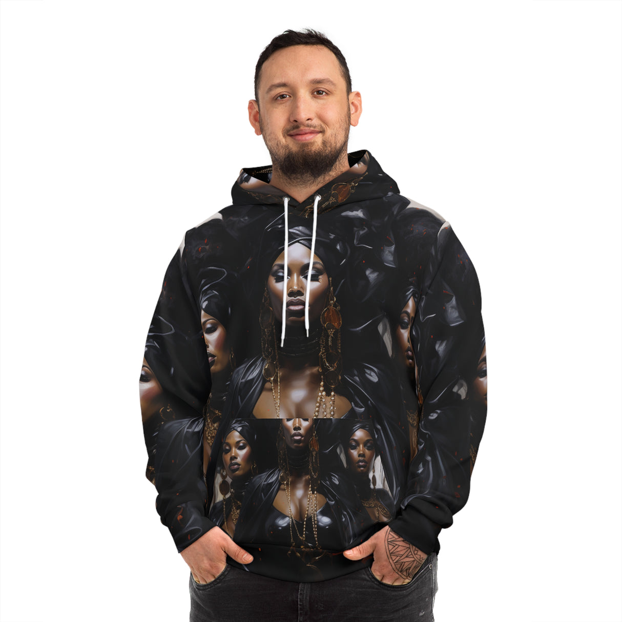 Adrianne da Vinci - AOP Hoodie