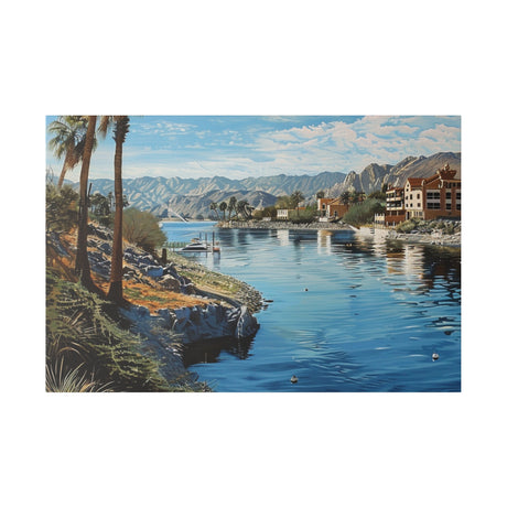 Matte Canvas, Stretched, 0.75", Havasu Shores