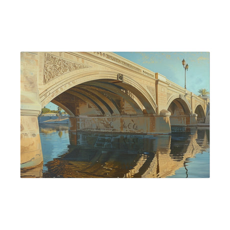 Matte Canvas, Stretched, 0.75", London Bridge