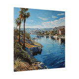 Matte Canvas, Stretched, 0.75", Havasu Shores