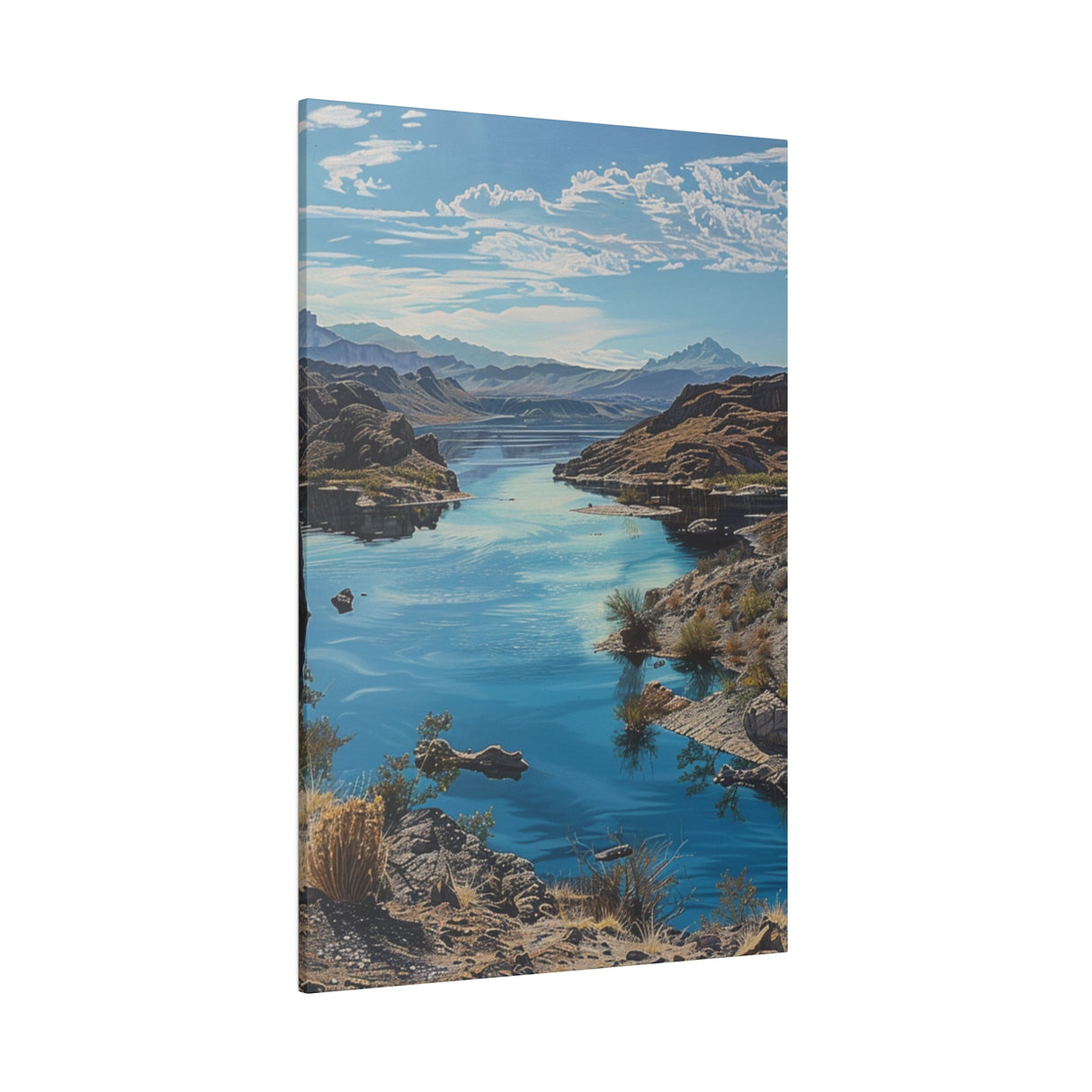 Matte Canvas, Stretched, 0.75", Havasu Bliss