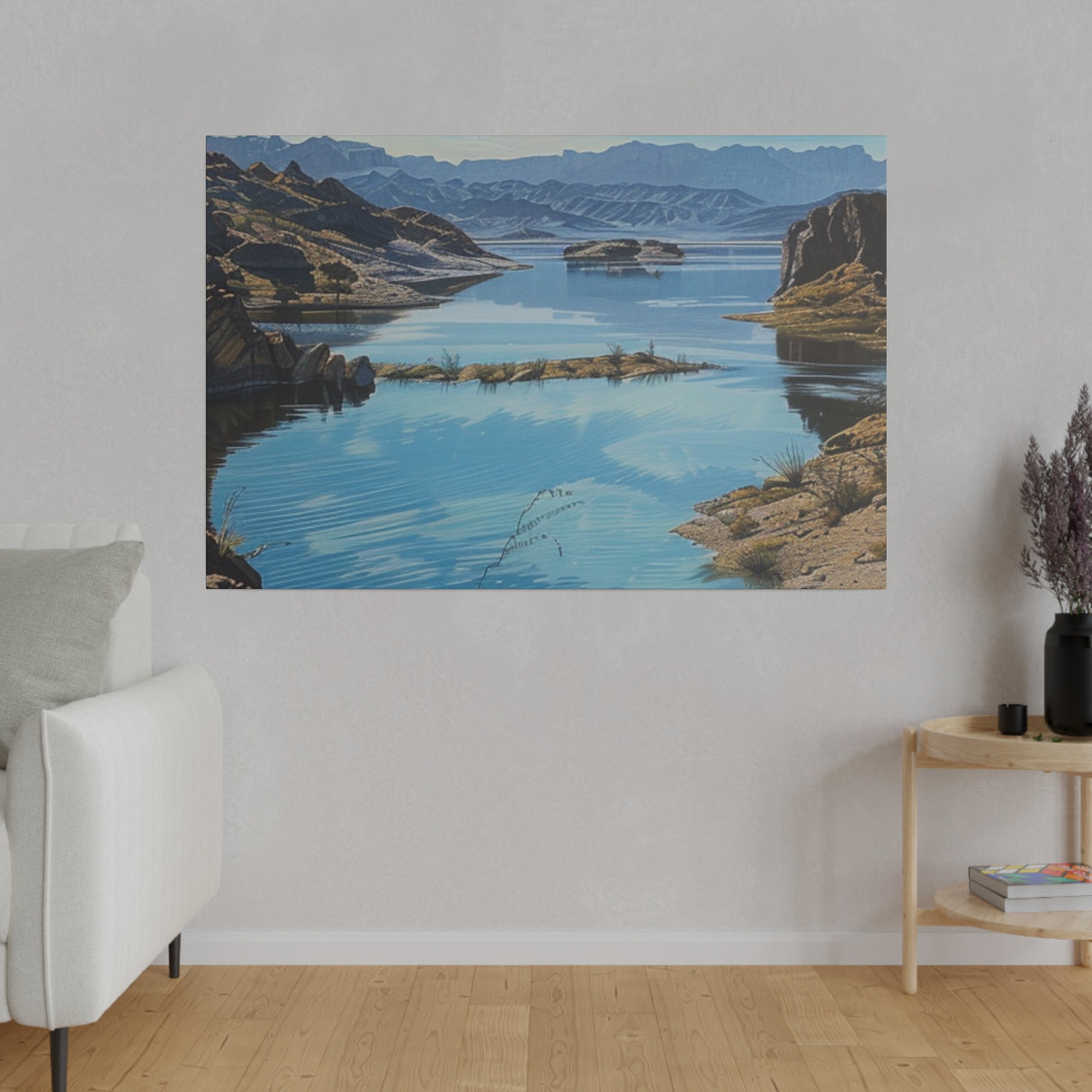 Matte Canvas, Stretched, 0.75", Havasu Tribute