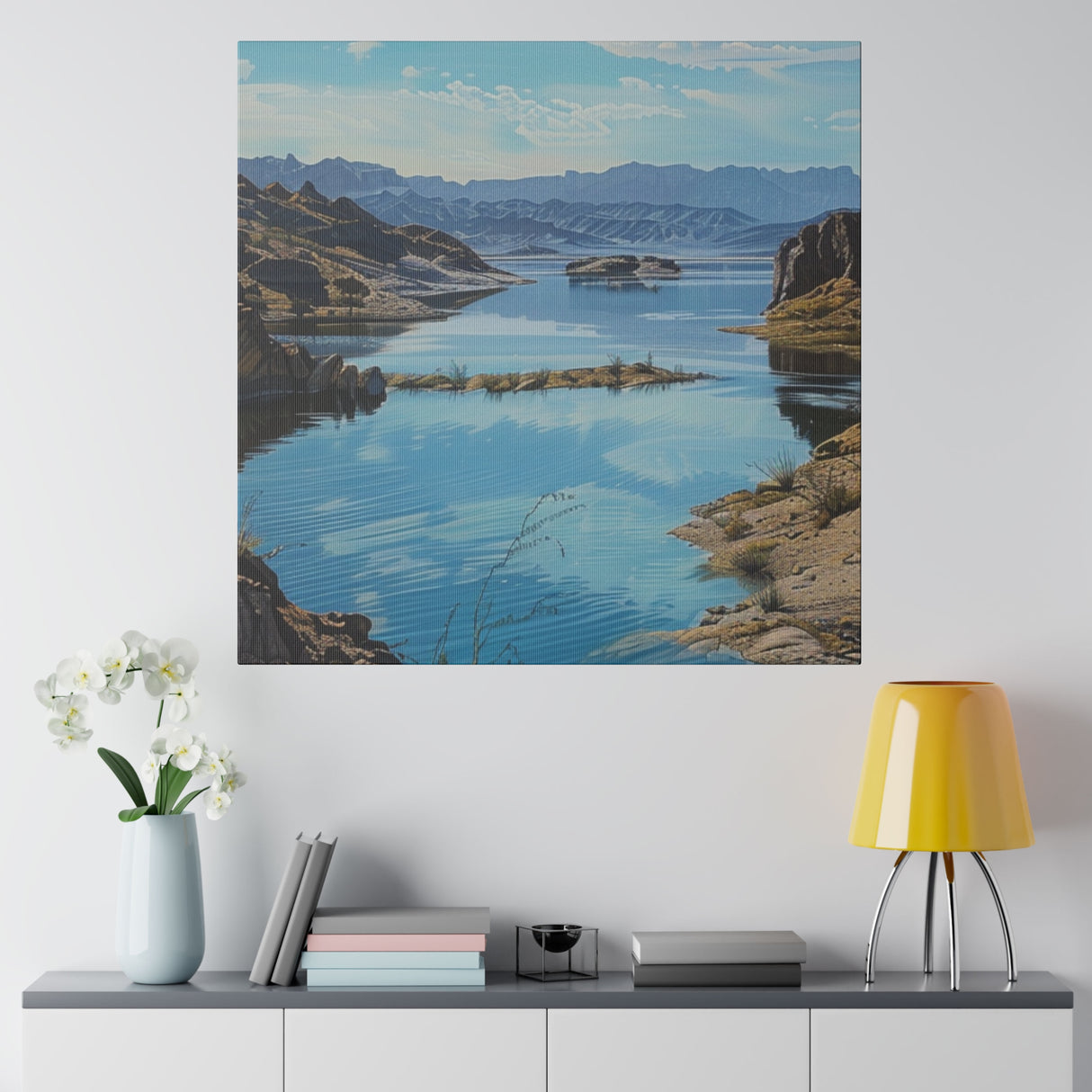 Matte Canvas, Stretched, 0.75", Havasu Tribute