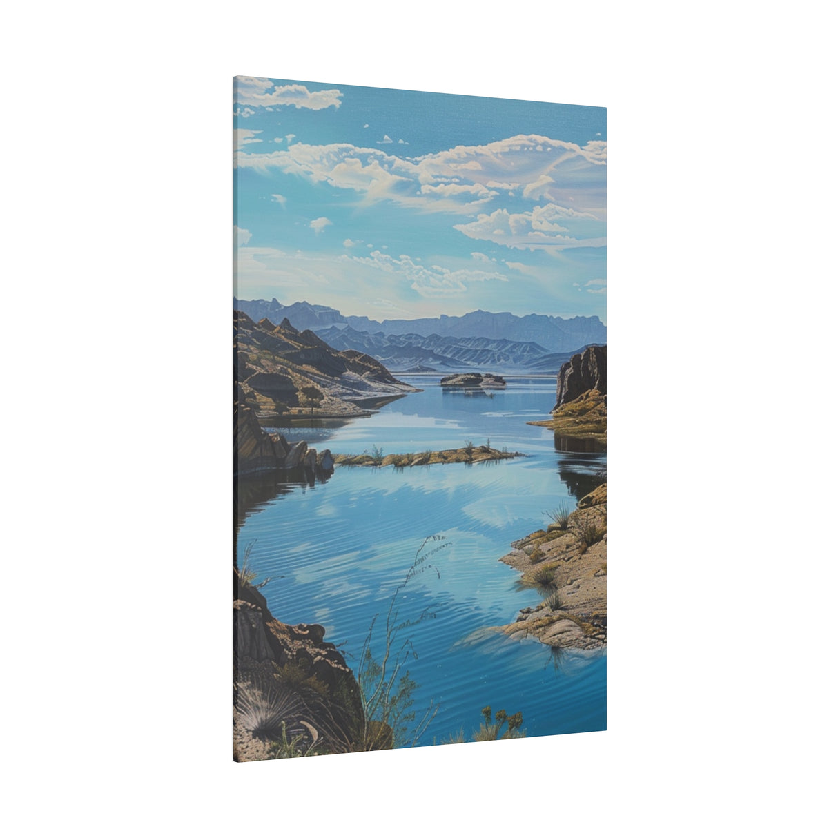 Matte Canvas, Stretched, 0.75", Havasu Tribute