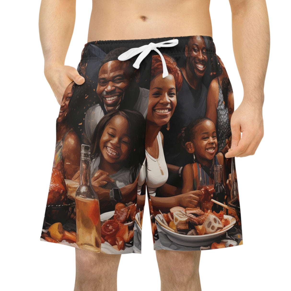 Ella Monet - AOP Shorts
